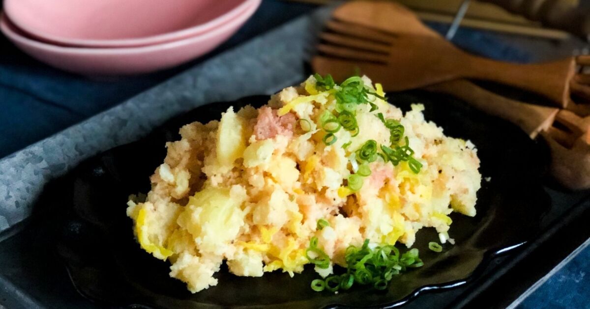 明太ポテトサラダ レンジで簡単 材料４つ 玉ねぎなし レシピ おいしいレシピ やまやのおいしいもの部 やまやコミュニケーションズ