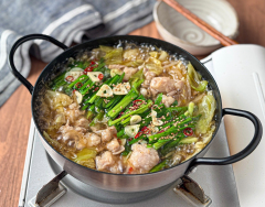 10分でできる！おうちで本格もつ鍋