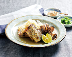 焼き秋刀魚のおろしうまだし
