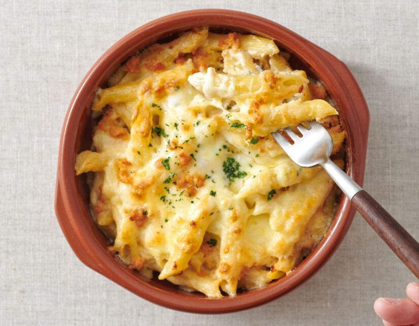 明太子ペンネグラタン ホワイトソースは電子レンジで簡単 レシピ おいしいレシピ やまやのおいしいもの部 やまやコミュニケーションズ 明太子ペンネグラタン ホワイトソースは電子レンジで簡単 レシピ おいしいレシピ やまやのおいしいもの部 やまやコミュニケーションズ